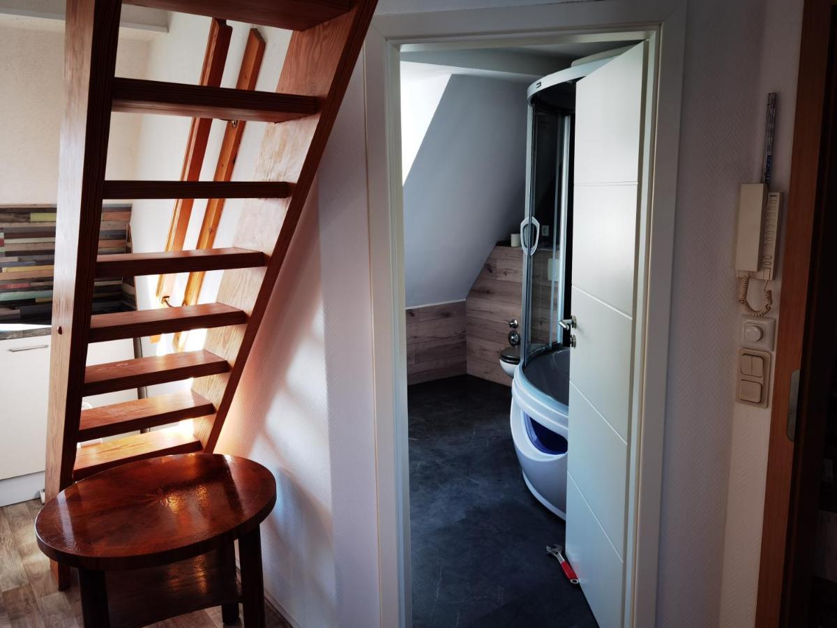 Gemuetliche Dachwohnung Mit Kleiner Oder Grosser Dachterrasse Nebeneinander Wolmirstedt Exterior photo